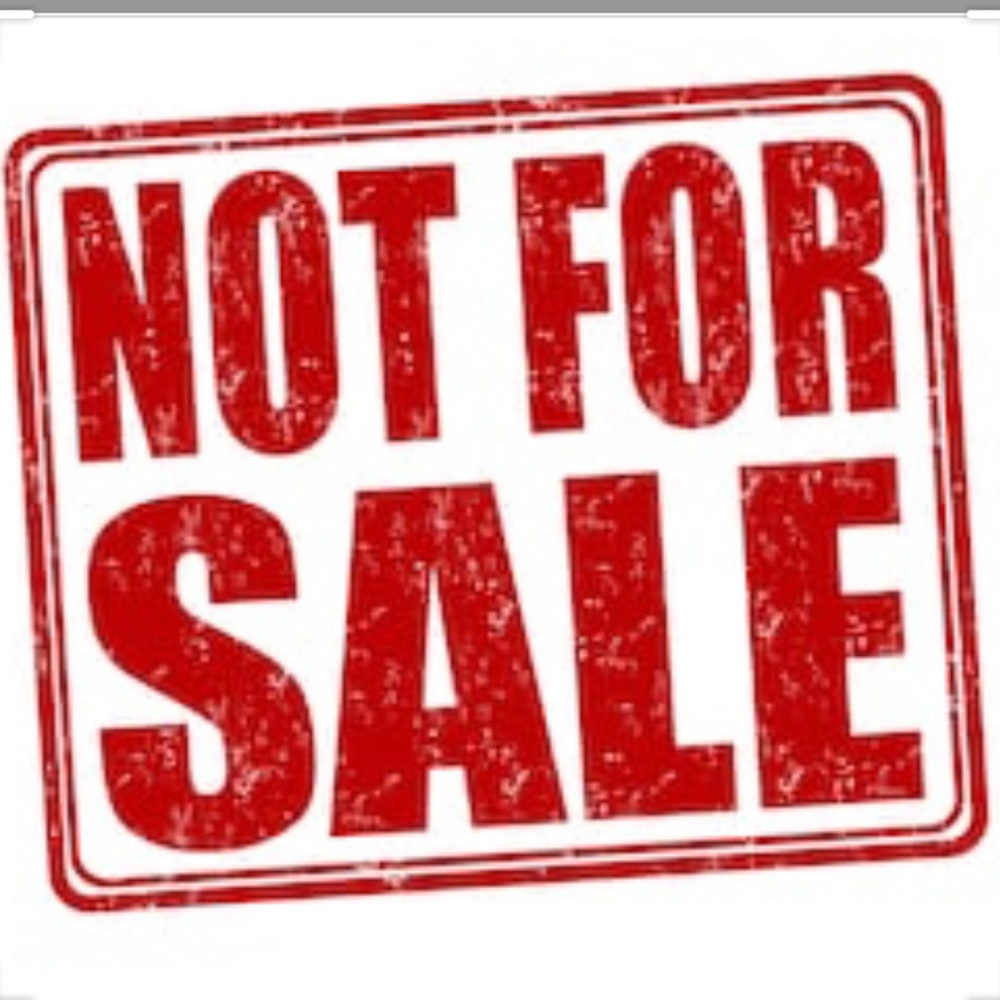 Not for sale